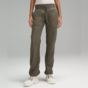 Lululemon NWOT Dance Studio Relaxed-Fit Mid-Rise Pant in Army Green